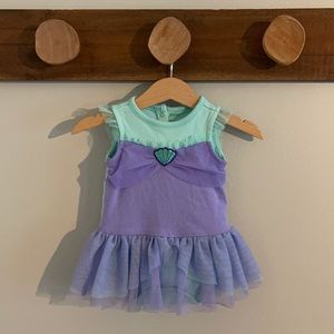 Little Mermaid Ariel bodysuit for baby, 9-12 mos
